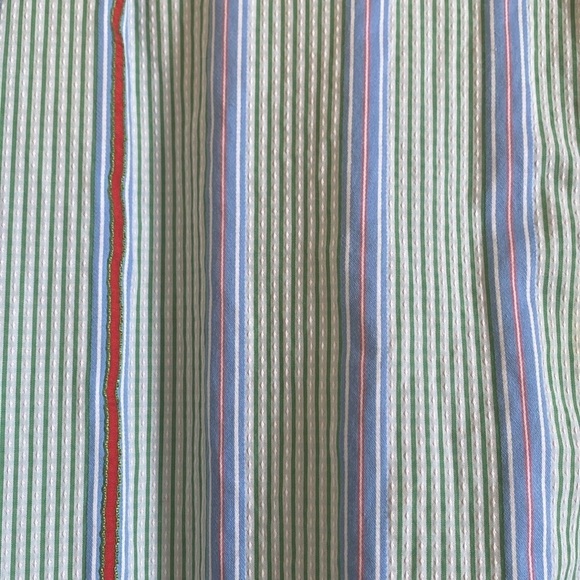 Robert Graham Men’s 2XL Flip Cuff dress Shirt Colorful striped Floral Party - Picture 6 of 10